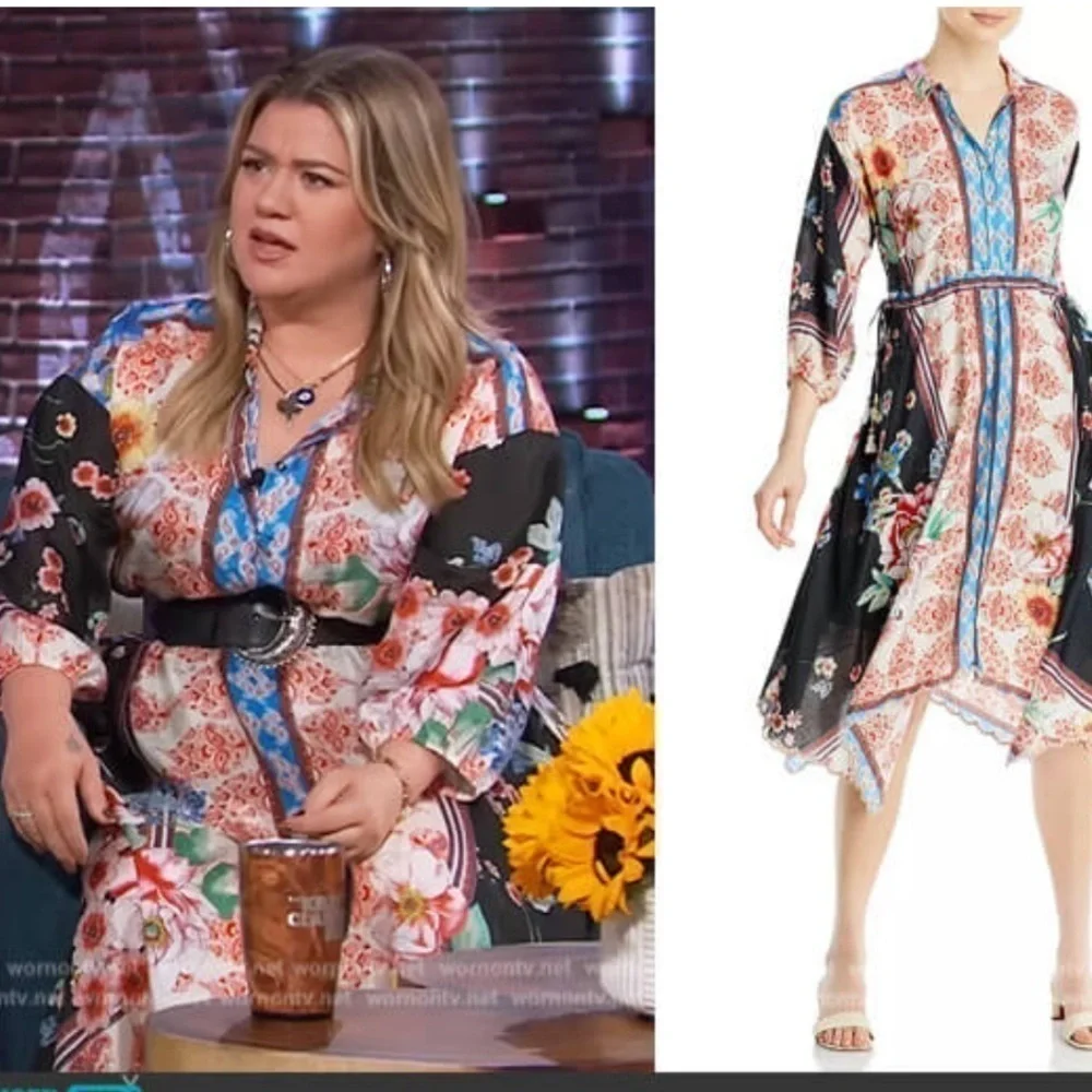 Johnny Was silk Geana Patsy dress NWT - Picture 12 of 14